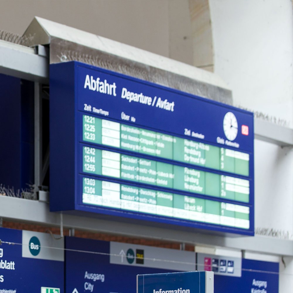 Abbestellungen im Bahnverkehr weitgehend sicher